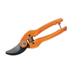 Секатор садовий MASTERTOOL 190 мм із металевими ручками лезо Mn65 14-6108