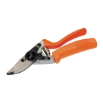 Секатор садовий MASTERTOOL з поворотною ручкою 215 мм знімне лезо НЕРЖ 14-6111