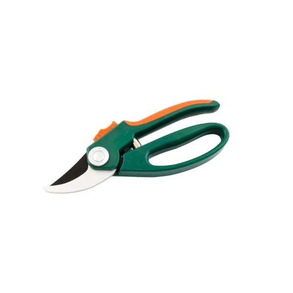 Секатор садовий MASTERTOOL 200 мм ручки ABS+TPR лезо Mn65+тефлон 14-6119