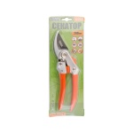 Секатор садовий MASTERTOOL 200 мм ручки AL+PVC лезо SK5+тефлон 14-6123 - Зображення 2