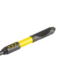 Граблі віялові MASTERTOOL 9 зубів з довжиною металевою ручкою та гумовим покриттям 510х160 мм 14-6168 - Зображення 2