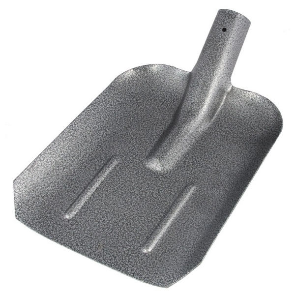 Лопата совкова MASTERTOOL 270х240 мм молоткове фарбування 1.5 мм 14-6229