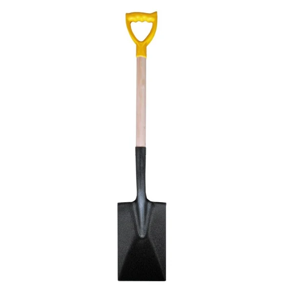 Лопата траншейна MASTERTOOL з держаком та ручкою 180х290х495 мм 1200 мм молоткове фарбування 14-6270