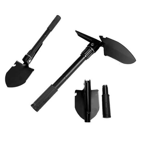 Лопата саперна MASTERTOOL 95х125х415 мм складана 14-6280