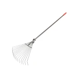 Граблі віялові розсувні дротові MASTERTOOL з ручкою фарбовані 14-6296