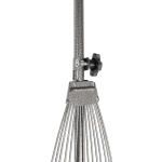 Граблі віялові розсувні дротові MASTERTOOL з ручкою фарбовані 14-6296 - Зображення 3