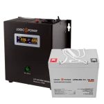 Комплект резервного живлення для котла LP (LogicPower) ДБЖ + мультигелева батарея (UPS W500 + АКБ MG 720W) - Зображення 4