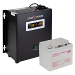Комплект резервного живлення для котла LP (LogicPower) ДБЖ + гелева батарея (UPS W500 + АКБ GL 520W) - Зображення 3