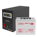 Комплект резервного живлення для котла LP (LogicPower) ДБЖ + гелева батарея (UPS B500 + АКБ GL 520W)