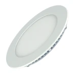 LED світильник вбудований круглий VIDEX 12W 5000K 220V (VL-DLR-125)