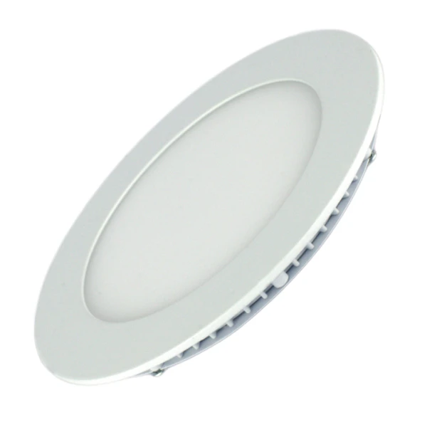 LED світильник вбудований круглий VIDEX 12W 5000K 220V (VL-DLR-125)