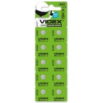 Батарейка для годинника Videx AG 5/LR754 BLISTER CARD 10 ПК (100/1600) (AG5/10B/1.5V)