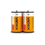 Батарейка сольова Videx R2OP/D 2pcs SHRINK (24/288) (R2OP/D 2pcs S) - Зображення 2