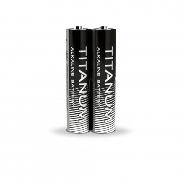 Батарейка лужна Titanum LR03/AAA 2pcs SHRINK (40/1200) (T-LR03/AAA 2pcs T)