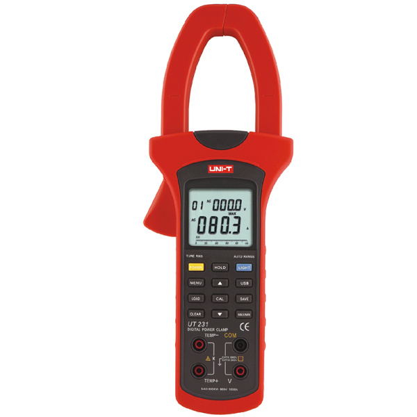 Цифрові струмовимірювальні кліщі UNI-T UTM 1231 (UT231)