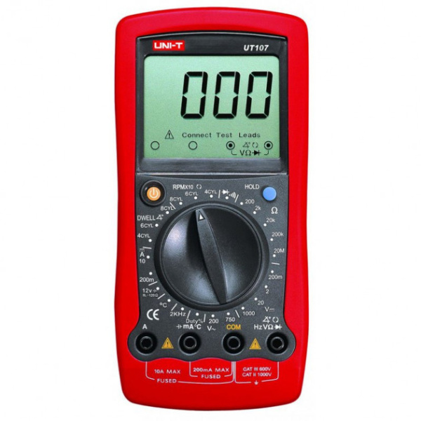 Цифровий автомобільний мультиметр UNI-T UTM 1107 (UT107)