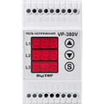 Реле напруги на 3 фази Vp-380V 6А DigiTOP (на DIN-рейку) - Зображення 2