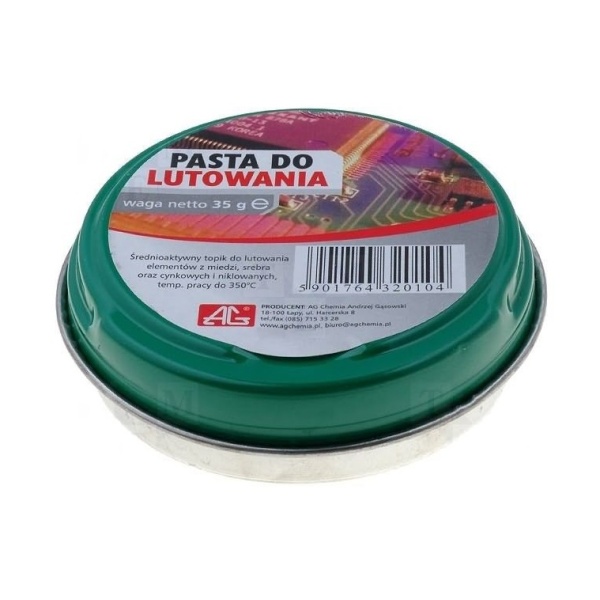Флюс-паста AG Chemia PASTA-L-35