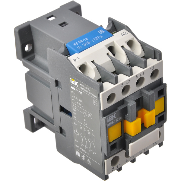 Контактор КМІ-11210 12А 24В/АС3 1з (АЛЕ) IEK (KKM11-012-024-10)