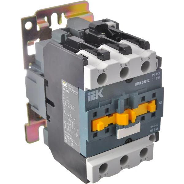 Контактор КМІ-35012 50А 380В/АС3 1з+1р (АЛЕ+НЗ) IEK (KKM31-050-400-11)