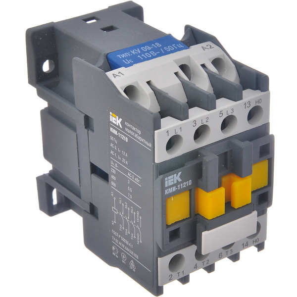 Контактор КМІ-11210 12А 110В/АС3 1з (АЛЕ) IEK (KKM11-012-110-10)