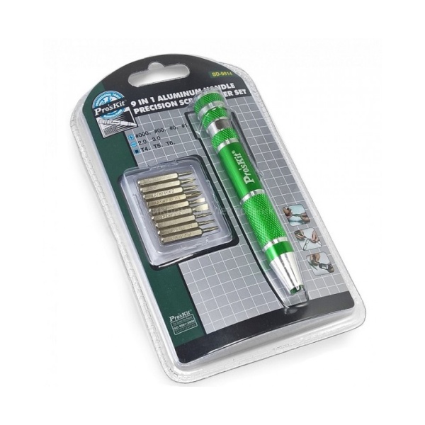 Викрутка з набором біт Pro'sKit SD-9814