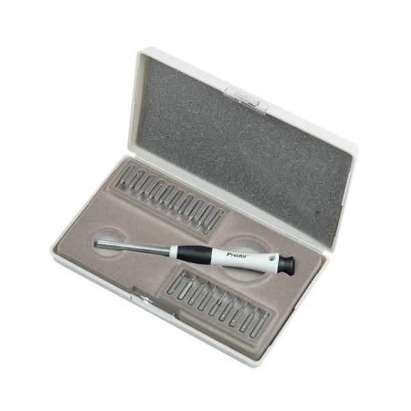 Прецизійна викрутка Pro'sKit 8PK-SD001N з насадками
