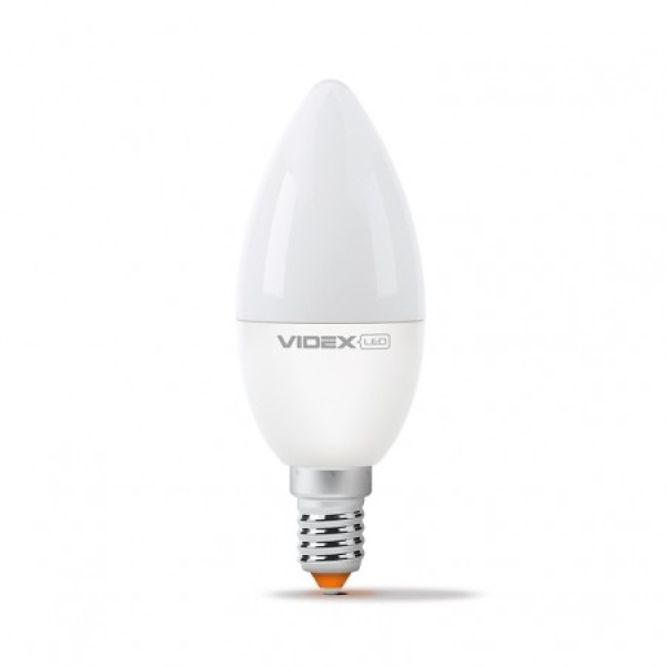 LED лампа з регулюванням яскравості VIDEX C37eD3 6W E14 4100K 220V (VL-C37eD3-06144)