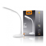 LED лампа настільна VIDEX VL-TF03W 8W 3000-5500K 220V(12шт/ящ) - Зображення 9