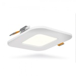 LED світильник вбудований квадрат VIDEX 3W 5000K 220V (2 шт/уп; 40шт/ящ) (VL-DLS-035(2)) - Зображення 4