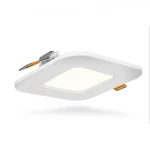 LED світильник вбудований квадрат VIDEX 3W 5000K 220V (2 шт/уп; 40шт/ящ) (VL-DLS-035(2)) - Зображення 4
