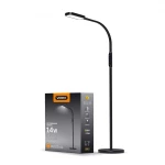 LED торшер чорний підлоговий VIDEX VL-TF07B 14W 3000-5500K 220V(4шт/ящ) - Зображення 5