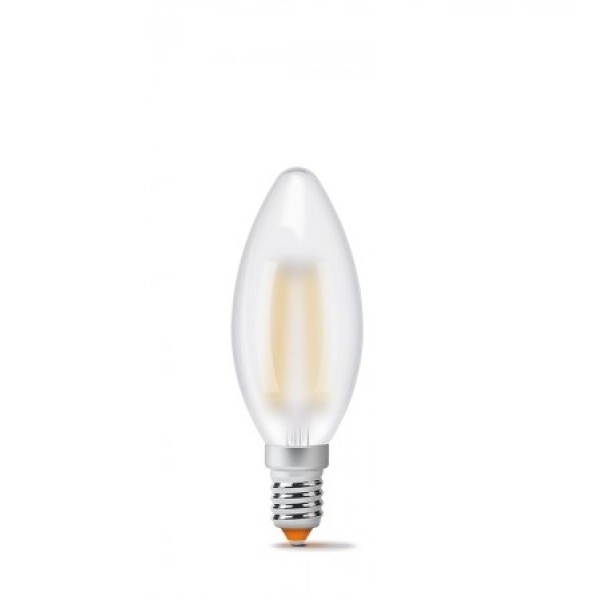 LED лампа VIDEX Filament C37FMD 4W E14 4100K 220V диммерна (VL-C37FMD-04144)