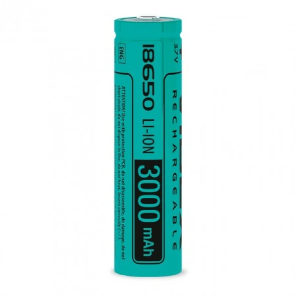 Акумулятор Videx Li-Ion 18650 (без захисту) 3000mAh bulk/1pc 50/600 (18650/3000/1B)