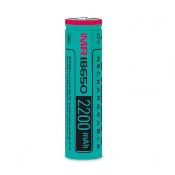 Акумулятор Videx 18650 (високострумовий) 20A 2200mAh bulk10/1pc (IMR18650/2200/10BLK)