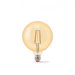 LED лампа VIDEX Filament G125FAD 7W E27 2200K 220V диммерна (VL-G125FAD-07272)