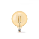 LED лампа VIDEX Filament G125FAD 7W E27 2200K 220V диммерна (VL-G125FAD-07272)