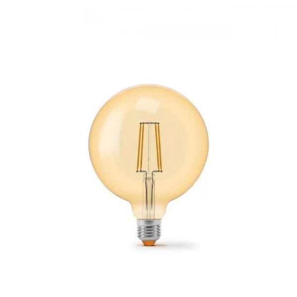 LED лампа VIDEX Filament G125FAD 7W E27 2200K 220V диммерна (VL-G125FAD-07272)