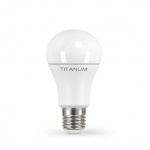 LED лампа TITANUM A60 8W E27 4100K 220V 50шт/ящ