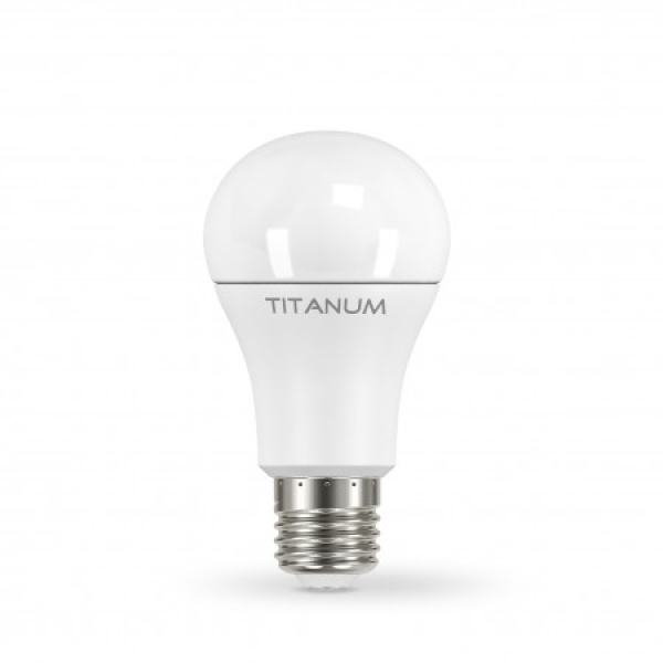 LED лампа TITANUM A60 8W E27 3000K 220V 50шт/ящ
