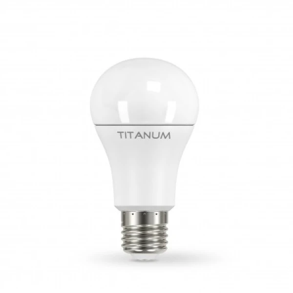 LED лампа TITANUM A60 8W E27 3000K 220V 50шт/ящ