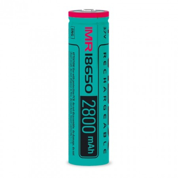 Акумулятор Videx 18650 (високострумовий) 20A 2800mAh bulk10/1pc (IMR18650/2800/10BLK)