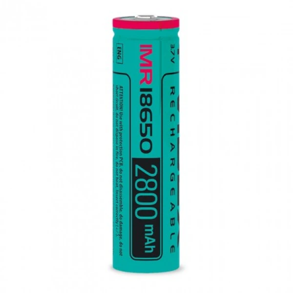 Акумулятор Videx 18650 (високострумовий) 20A 2800mAh bulk10/1pc (IMR18650/2800/10BLK)