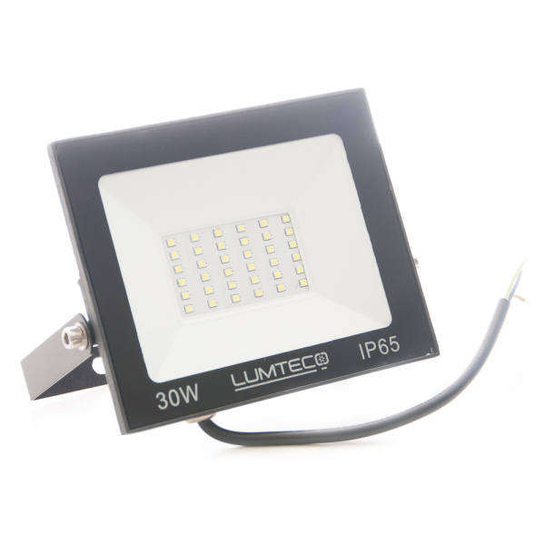 Світлодіодний прожектор LUMTECO YX-01 30w 6500К IP65 100-265V чорний (YX-01-30-6500)