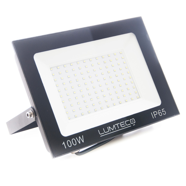 Світлодіодний прожектор LUMTECO YX-01 100w 6500К IP65 100-265V чорний (YX-01-100-6500)
