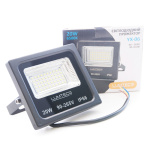 Світлодіодний прожектор LUMTECO YX-06 20w 6500К IP65 90-265V чорний (YX-06-20-6500) - Зображення 2