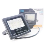 Світлодіодний прожектор LUMTECO YX-06 20w 6500К IP65 90-265V чорний (YX-06-20-6500) - Зображення 2