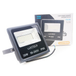 Світлодіодний прожектор LUMTECO YX-06 30w 6500К IP65 90-265V чорний (YX-06-30-6500) - Зображення 2