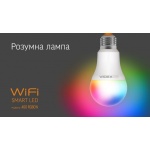 LED смарт лампа VIDEX A60RGBCW 12W E27 220V - Зображення 3