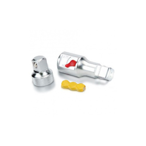Адаптер-подовжувач з підсвічуванням TOPTUL 1/2"х3/8" + перехідник GBAR0202
